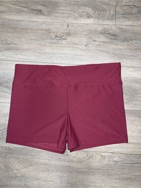 No Boundaries Stretch Comfort Size XXL/XL Maroon Burgundy Purple Soft Shorts